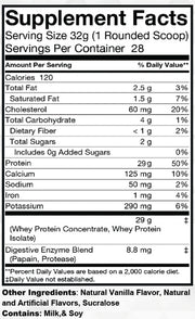 INFLUENCE SYP Whey Protein Blend | Vanilla